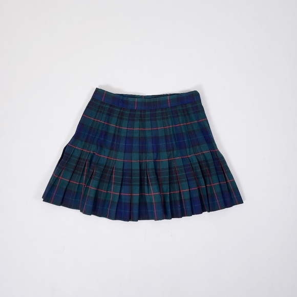 Vintage plaid mini skirt y2k 2000s school girl tartan 90s short pleats pleated - Picture 8 of 8